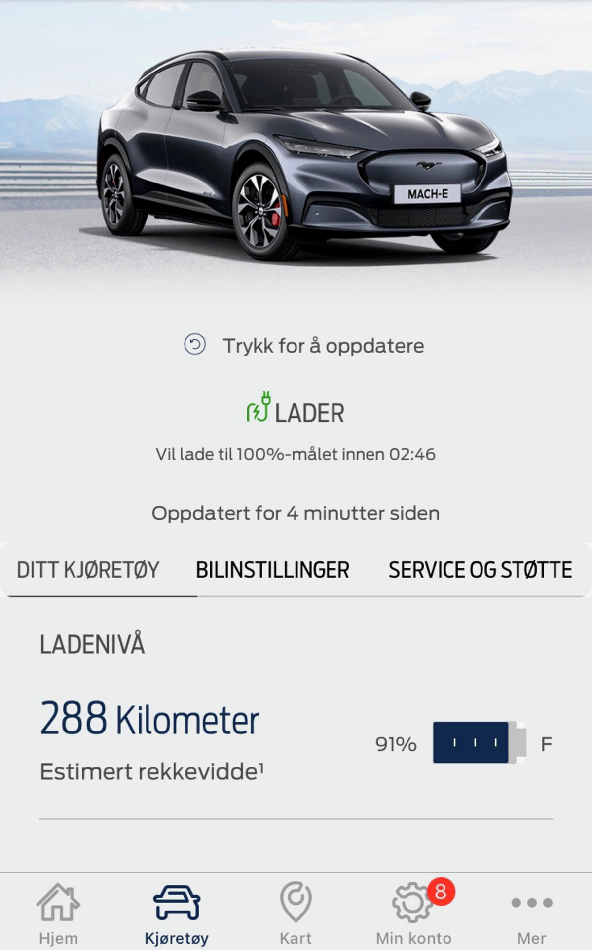 Test av Ford Mustang Mach-E: Veldig nær det helt store - Norsk elbilforening