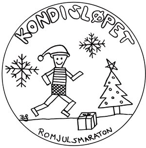 Kondisløpet 2022 - Romjulsmaraton - logo  - medalje