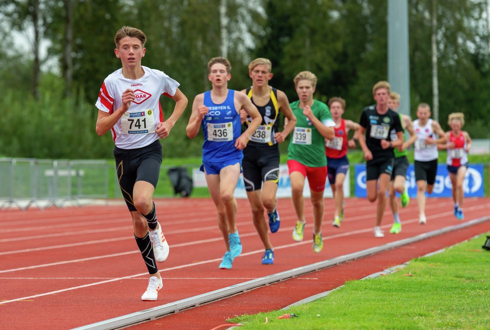 UM friidrett 2019 Jessheim - 3000m G16