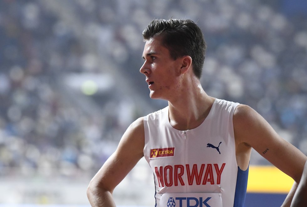 VM friidrett 2019 Doha - Jakob Ingebrigtsen - forsøk 1500 m