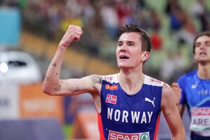 EM Friidrett i München 2022 - 1500 meter menn finale - Jakob Ingebrigtsen