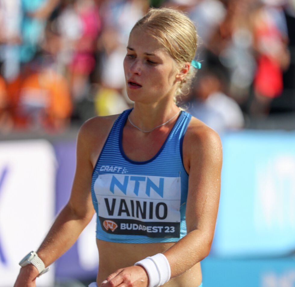 VM Friidrett 2023 Budapest - Maraton kvinner - Alisa Vainio