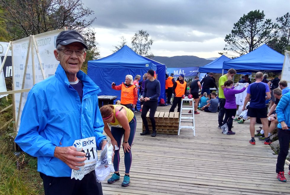 Stein Tore Holsen er en av Bergen City Marathons 10-årsjubilanter