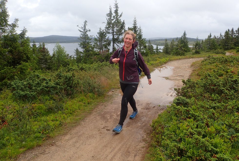 Laila Tjelmeland på løpesamling for Kondis på Ilsetra august 2020