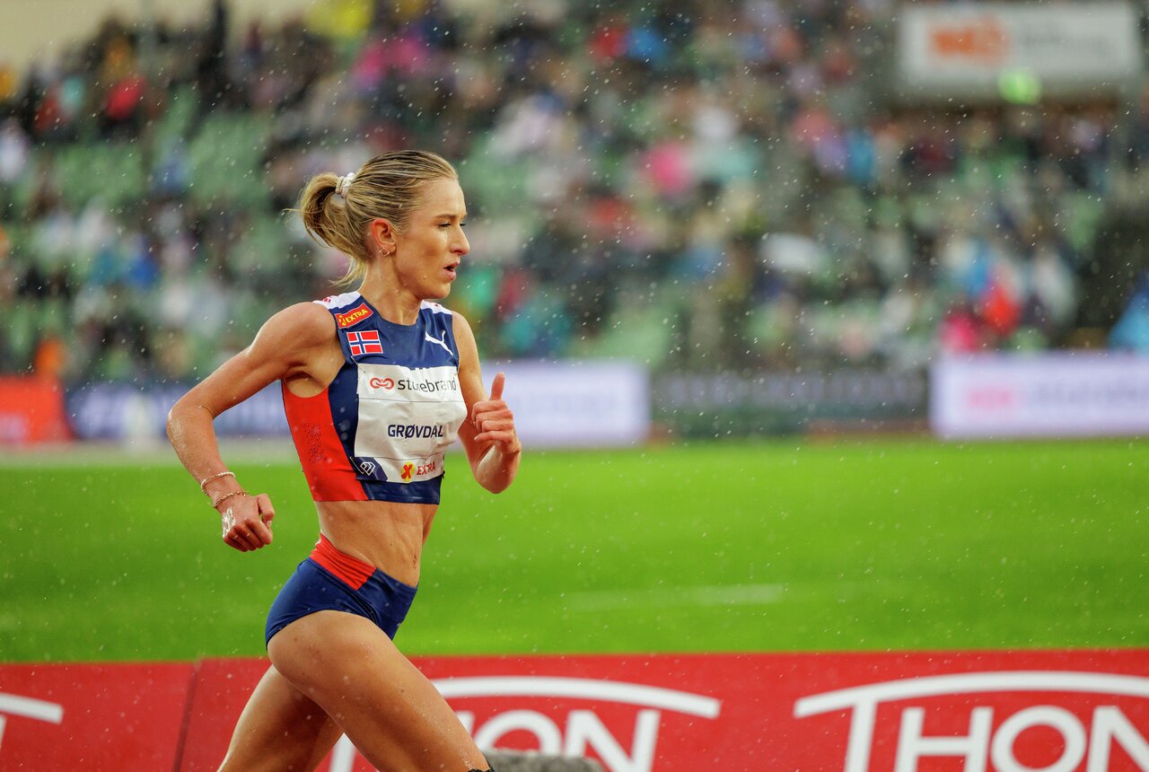Bislett Games  - 5000m - kvinner - Karoline Bjerkeli Grøvdal