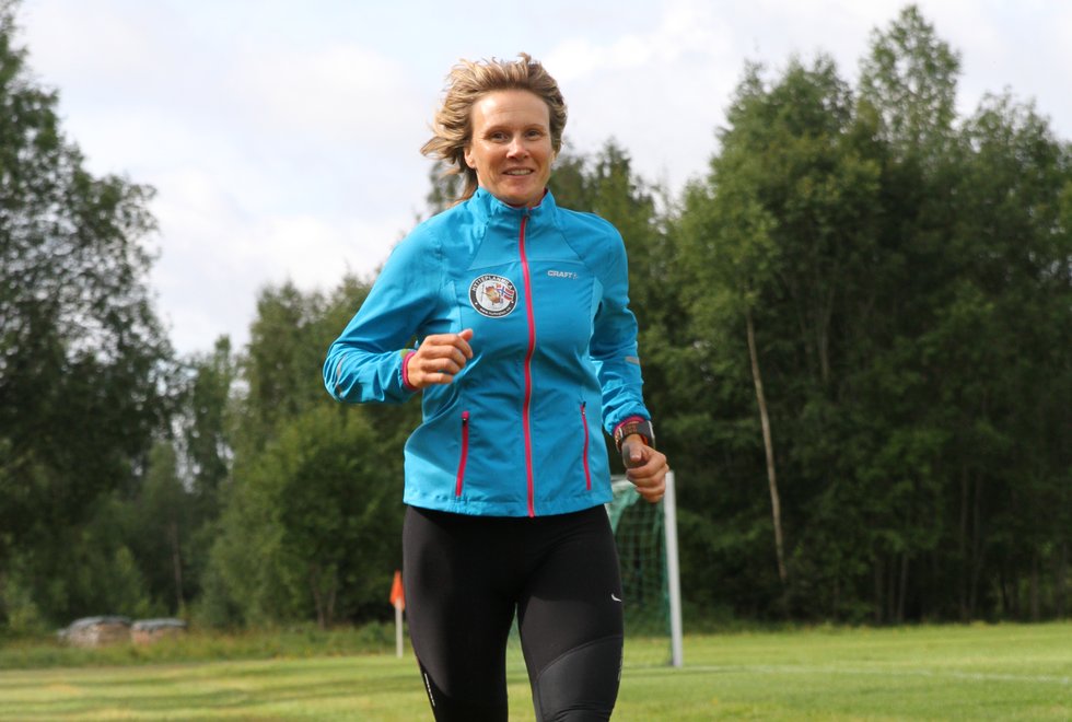 Hilde Johansen, initiativtager til Kondistreninga Hønefoss (Foto: Marianne Røhme)