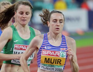 European Athletics Championships - 1500 meter kvinner Finale - Laura Muir, Ciara Mageean