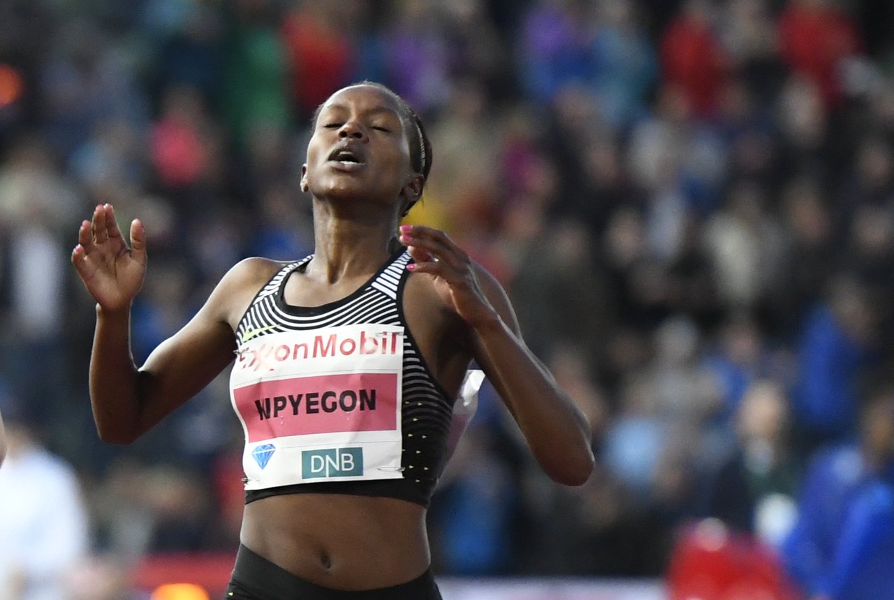 Kenyanske Faith Kipyegon tok VM-gullet på 1500 m. (Arkivfoto: Bjørn Johannessen)